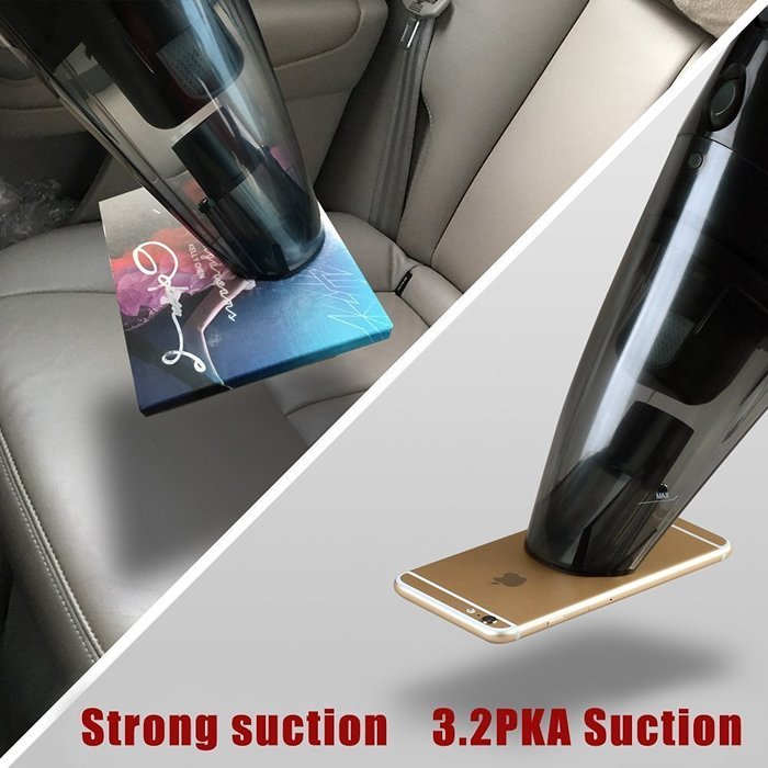 Car Vacuum Cleaner,Bcccke 5-in-1 Vacuum Mouth 12V 85W 3.2KPA Suction Above,Black Car Vacuums Handheld Automotive... N5
