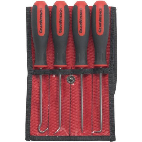 New GEARWRENCH 84040 4-Piece Mini Hook & Pick Set