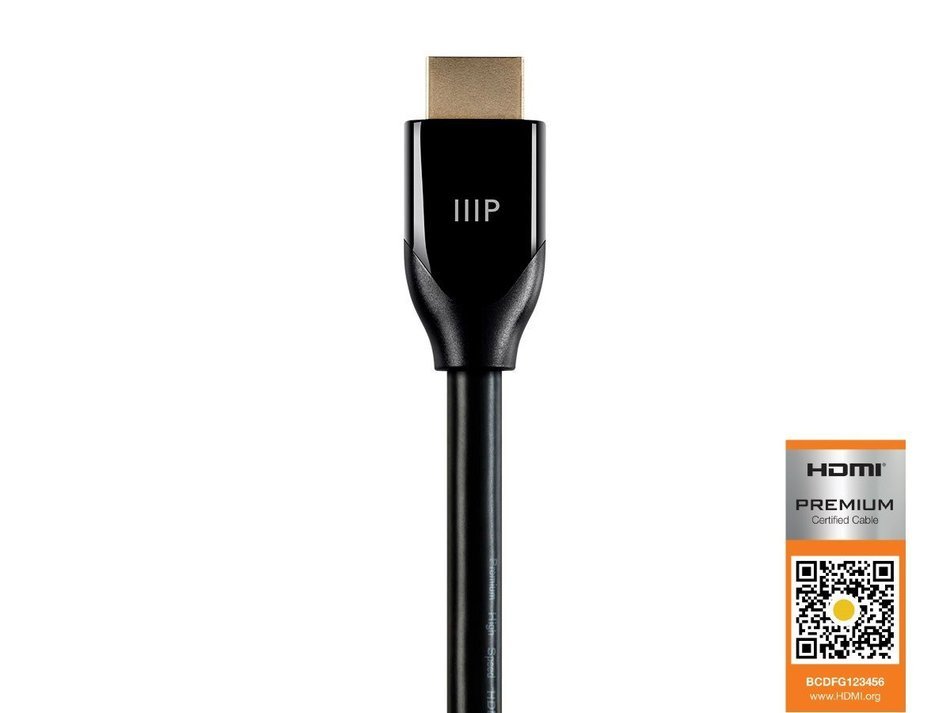 Monoprice Certified Premium High Speed HDMI Cable, 6ft N2