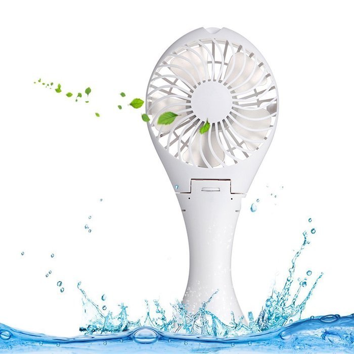 Touchshop Portable Folding USB Fish Shaped Fan Stepless-speed Quiet Operation Desktop Fan Handheld Size with USB... N7
