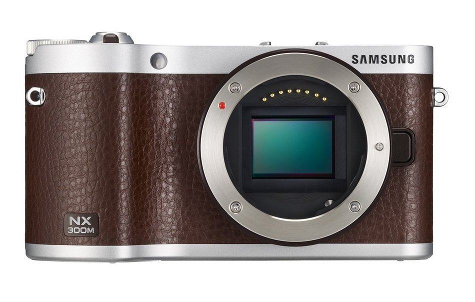 Samsung NX300M 20.3MP CMOS Smart WiFi & NFC Mirrorless Digital Camera with 18-55mm Lens and 3.3" AMOLED Touch... N17