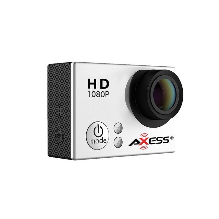 AXESS CS3607-BK 1080p HD 360 Degree Sports and Action Camera with Waterproof Housing, Accessories and Built-in... N15
