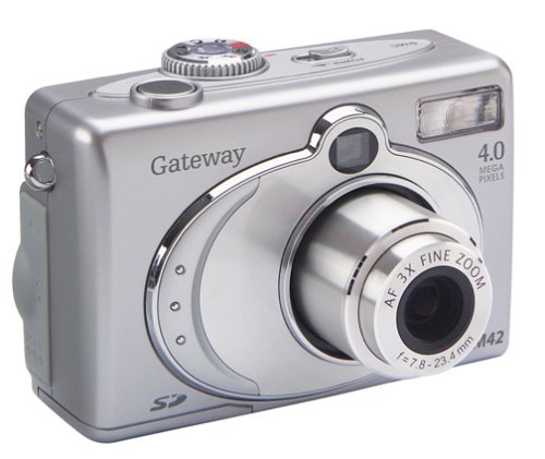 Gateway DC-M42 4.0 MP Digital Camera with 3x Optical Zoom N3 free image ...