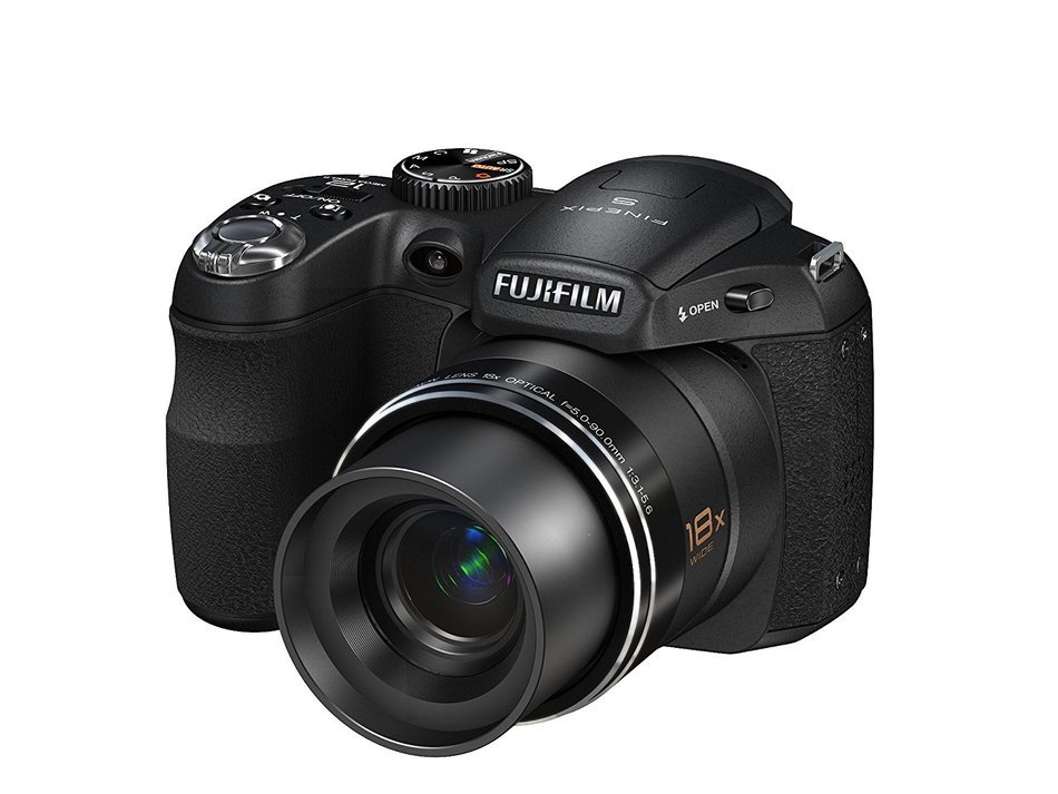 Fujifilm FinePix S1800 12.2 MP Digital Camera with 18x Wide Angle Optical Dual Image Stabilized Zoom and 3-Inch... N3