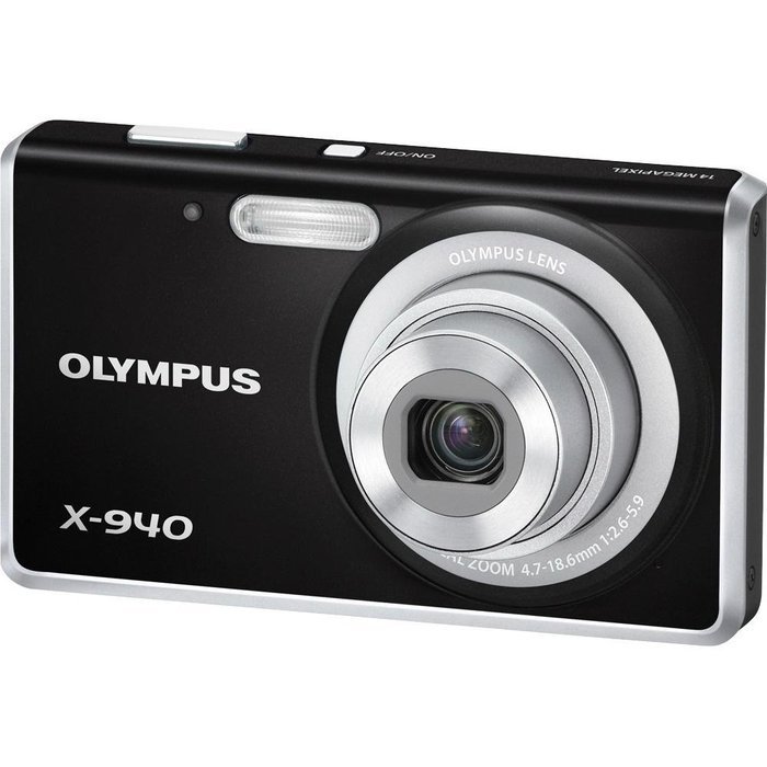 Olympus X-940 14MP 4x Optical Zoom Digital Camera- Blue