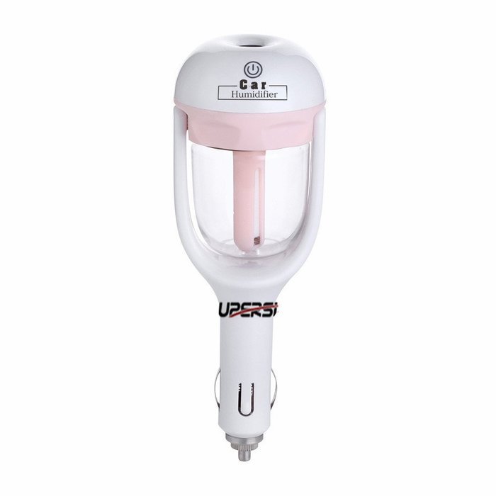 I-SUPERSIM&reg; Car Diffuser Humidifier, Car Charger Port Mini Travel Portable Cool Mist Ultrasonic Humidifier with... N2