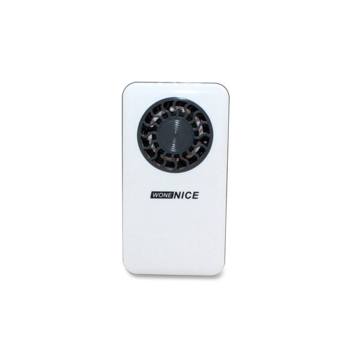 WoneNice Battery Operated Personal Pocket Fan (Rechargeable Lithium Battery) (Black) N5