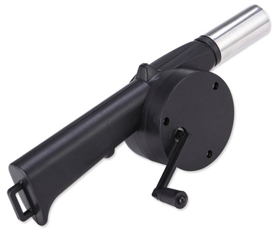 Zeroyoyo Barbecue Hand Crank Blower Fan BBQ Tools