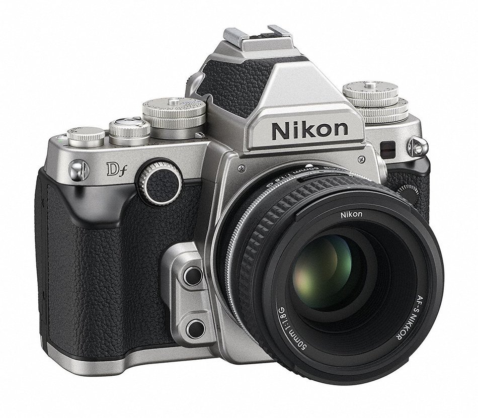 Nikon DSLR camera Df 50mm f / 1.8G Special Edition kit Silver DFLKSL [International Version, No Warranty] N2