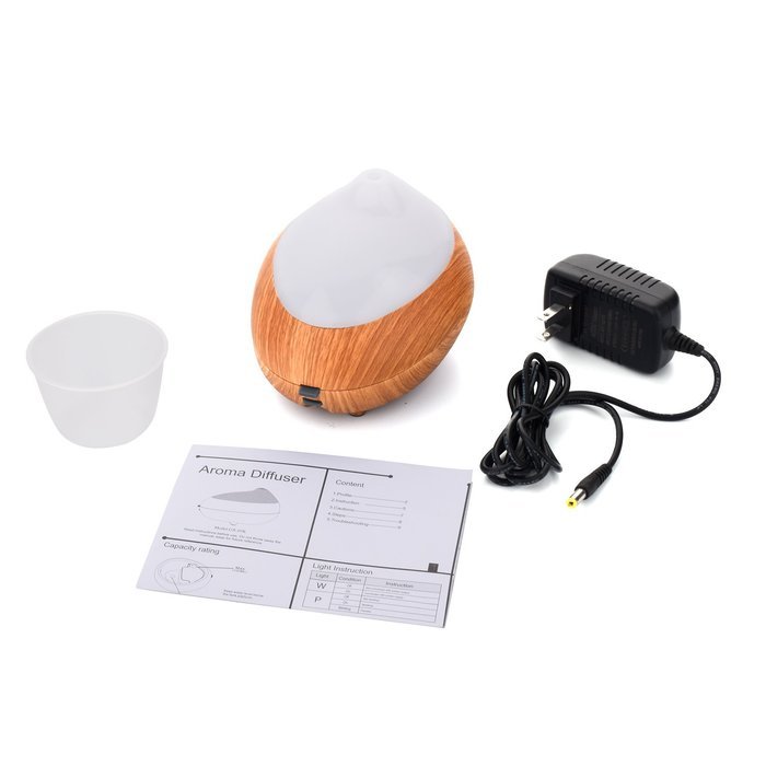 Aromatherapy Essential Oil Diffuser, GerTong 120ml Ultrasonic Cool Mist Humidifier Air Purifier with 7 Color Changing... N27