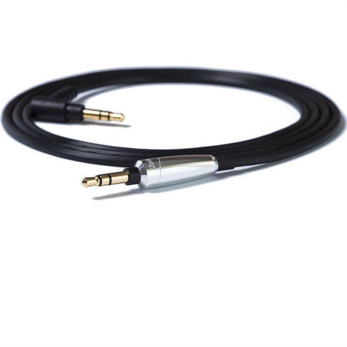 Zeskit Headphones Cable - Silver Plated Copper Conductor, 3.5mm Stereo Audio Jack, Tangle Free Cord (4 feet, Dark... N5
