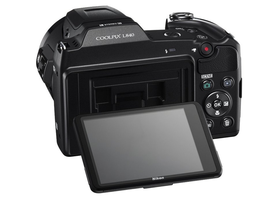 Nikon COOLPIX L840 Digital Camera with 38x Optical Zoom and Built-In Wi-Fi (Black) N9