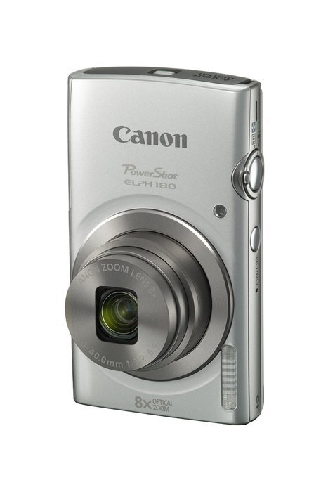 Canon PowerShot ELPH 180 (Red) with 20.0 MP CCD Sensor and 8x Optical Zoom N11