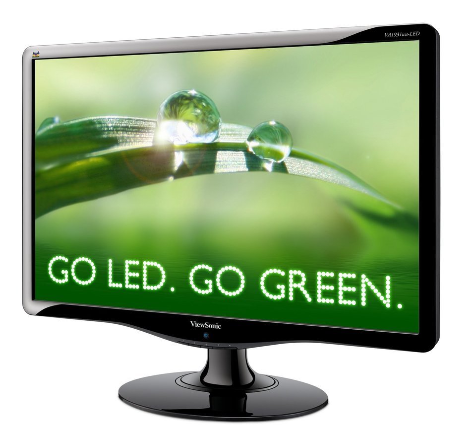 ViewSonic VA1931WA-LED 19-Inch (18.5-Inch Vis) Widescreen LED Monitor with Energy Star 5.0...