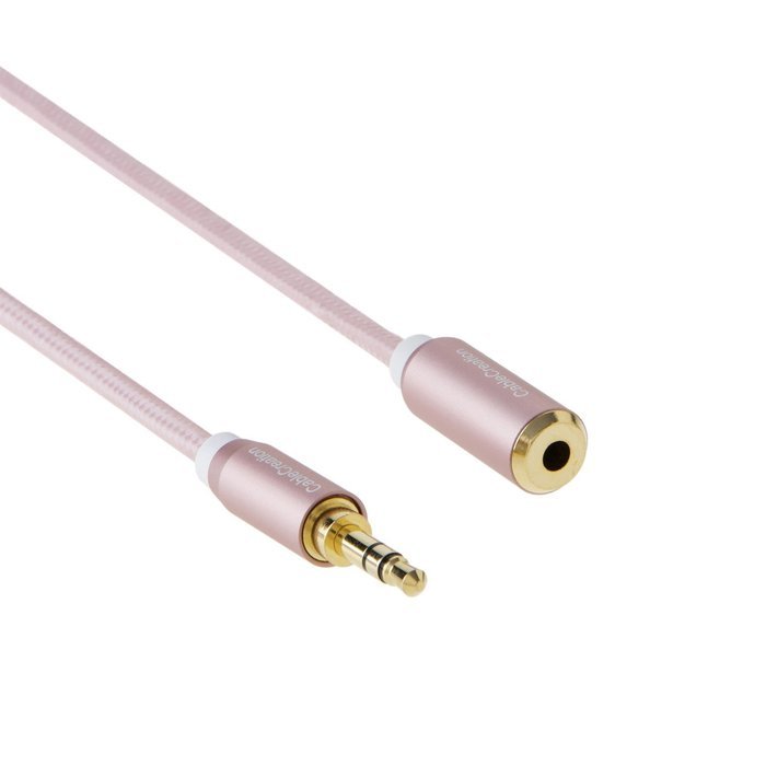 CableCreation 3.3-Feet 3.5mm Braided audio cable, Male to Male Stereo Aux Cable with Premium Metal, for Smartphones... N15