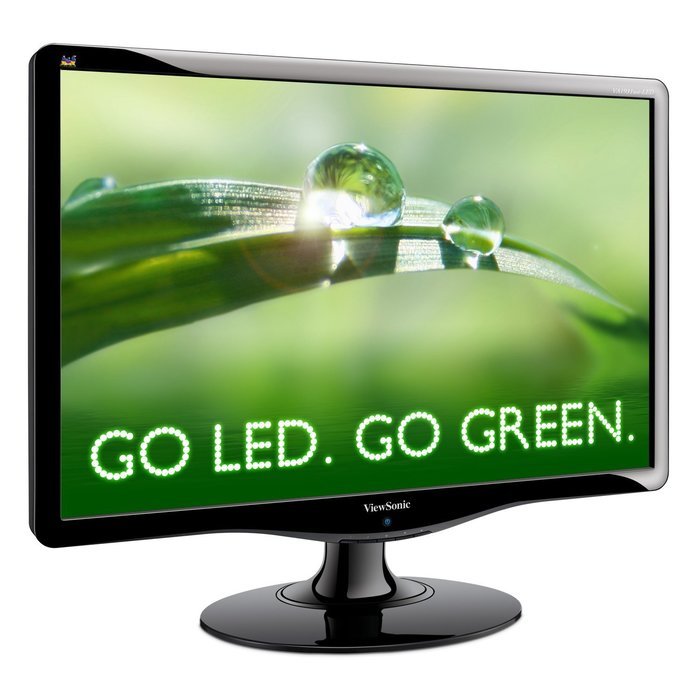 ViewSonic VA1931WA-LED 19-Inch (18.5-Inch Vis) Widescreen LED Monitor with Energy Star 5.0... N2