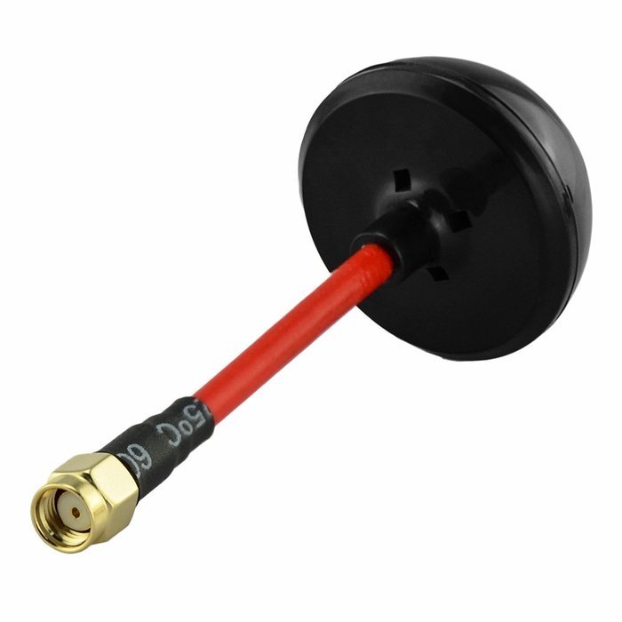 YoCoo 5.8GHz Drone FPV Antenna 90 Degree Mushroom Antenna SMA for QAV250 FPV Racing Quadcopter (Straight inner... N7