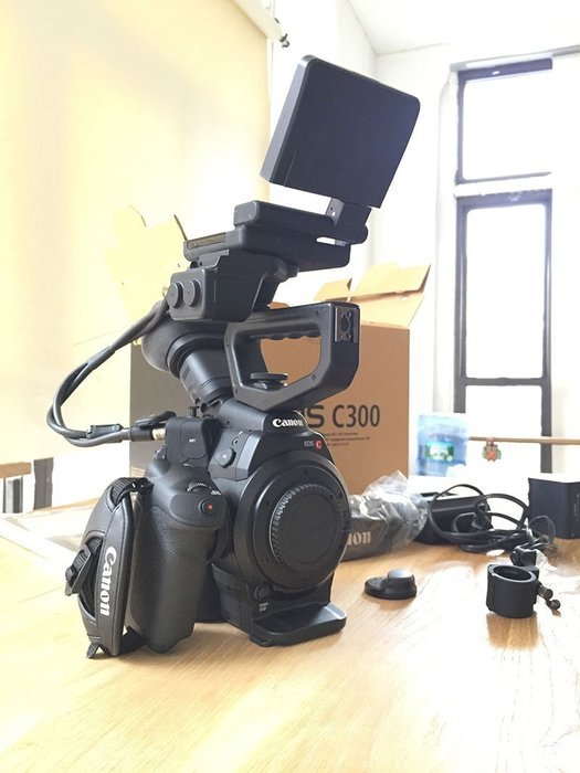 Canon EOS C300 Cinema Camcorder Body with Dual Pixel CMOS AF (EF Lens Mount) - International Version (No Warranty) N6