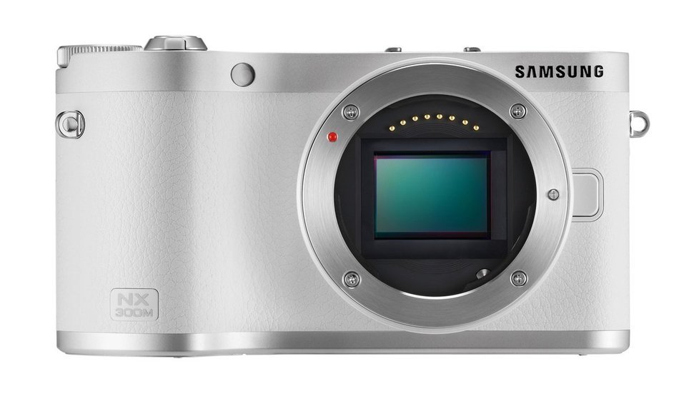 Samsung NX300M 20.3MP CMOS Smart WiFi & NFC Mirrorless Digital Camera with 18-55mm Lens and 3.3" AMOLED Touch... N20