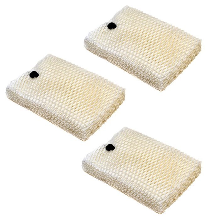 HQRP 3-Pack Filter for Sunbeam Humidifier SCM630, SCM630WC, SCM630BC, SCM631 + HQRP Coaster