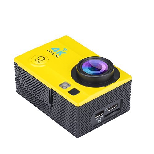 4K Wi-Fi Waterproof Sports Action Camera - 4K Ultra HD, 16MP, 170 Degree Wide Angle, 2 Inch LCD Display, HDMI... N3