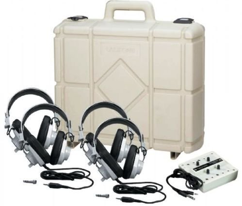 Califone International 1214AVPS-01 4-Position Stereo Listening Center