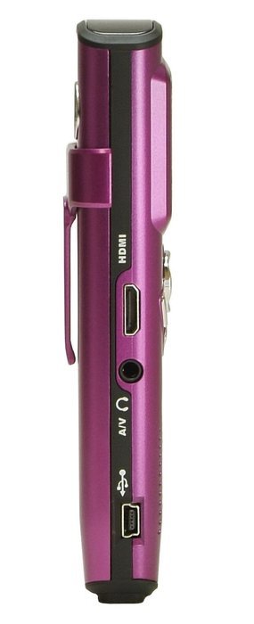 Aiptek PenCam Trio HD 4 GB Camcorder Value Pack (Purple) (Discontinued by Manufacturer) N8