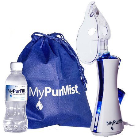 MyPurMist Handheld Steam Inhaler 9PKMPMKIT, White N3
