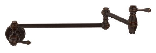 Danze D205057BR Opulence Single Handle Wall Mount Pot Filler, Tumbled Bronze by Danze