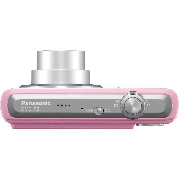 Panasonic DMC-F2K Lumix 10.1MP Digital Camera with 4x Optical Zoom (Pink) N2