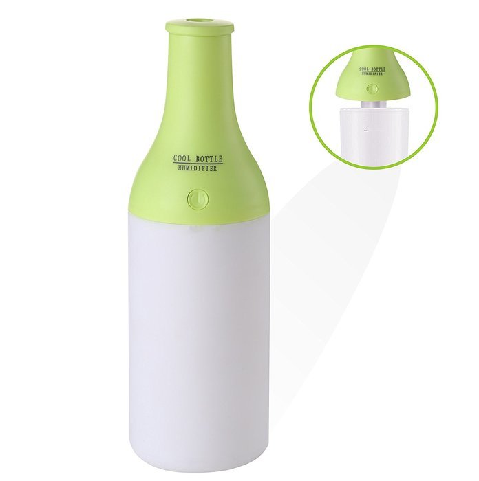 Xenics Essential Oil Diffuser Humidifier, 180ml USB Mini Cool Mist Humidifier Warm Light Nightlights,4 Hours Continous...
