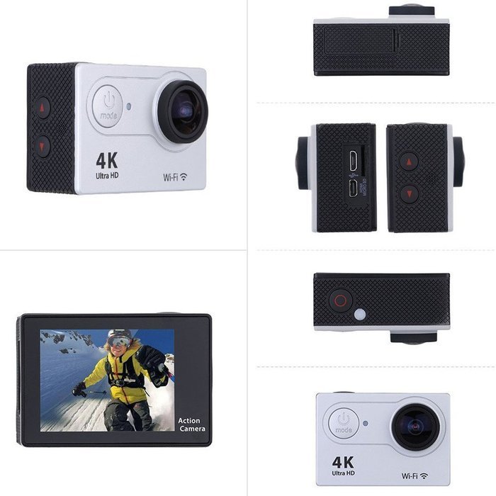 E.life 4K Wifi Waterproof Sports Action Camera Motion Recorder 12MP 1080P HD Camera DV Camcorder Cam for Outdoors... N26
