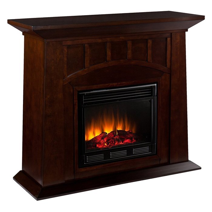 Southern Enterprises Myron Electric Fireplace - Espresso N4