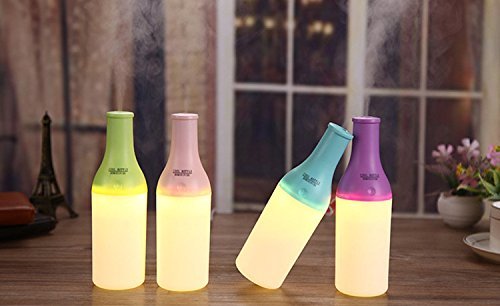 Aroma Diffuser LED Ultrasonic Humidifier Air USB 5V 1.5W mist Maker Oil Diffuser Bottle Portable Humidifier Aroma... N2