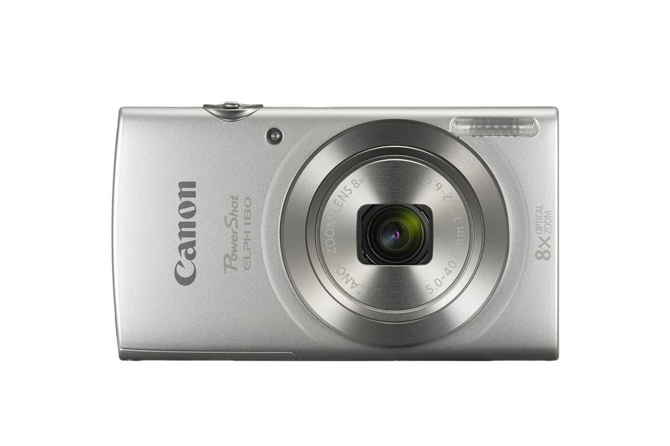 Canon PowerShot ELPH 180 (Red) with 20.0 MP CCD Sensor and 8x Optical Zoom N14