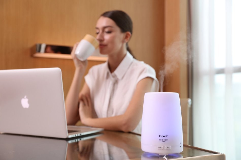 humidifier and Aroma diffuser Ultrasonic wave 300ml item N3