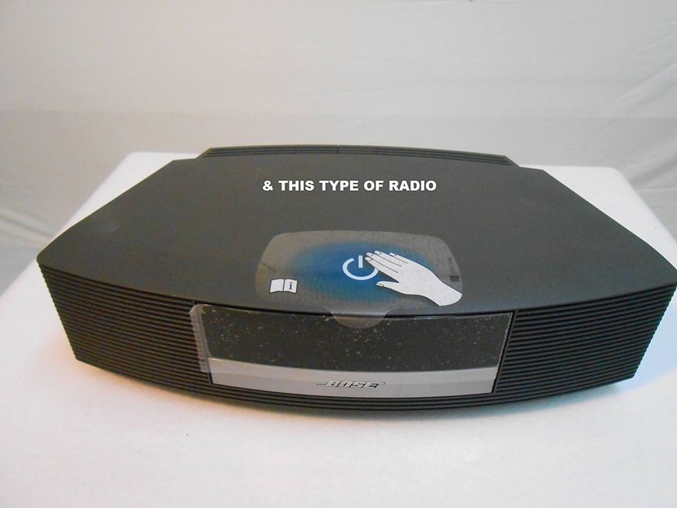 Replacement Remote Control for Bose AWRCC1 , AWRCC2 & Wave Radio II , III & IV Can do single and dual alarm functions. N3