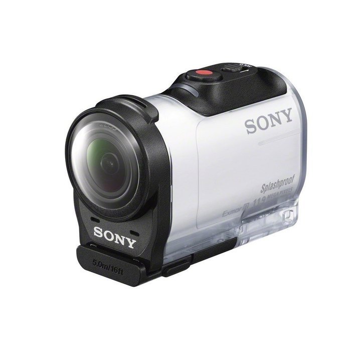 Sony HDR-AZ1/W POV HD Camcorder w/ AKAAF1 anti-fog insert Bundle N2