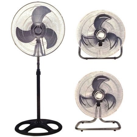 Energy Efficient Oscillating Quiet Speed Adjustable Air Circulator 9" Desk Fan
