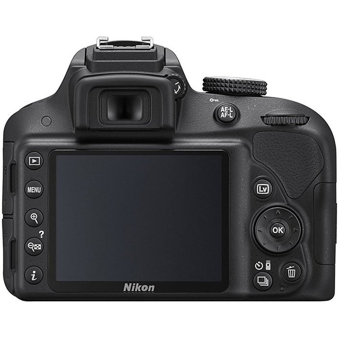 Nikon D3300 24.2 MP CMOS Digital SLR with AF-S DX NIKKOR 18-55mm f/3.5-5.6G VR II Zoom Lens (Black) (Certified... N4