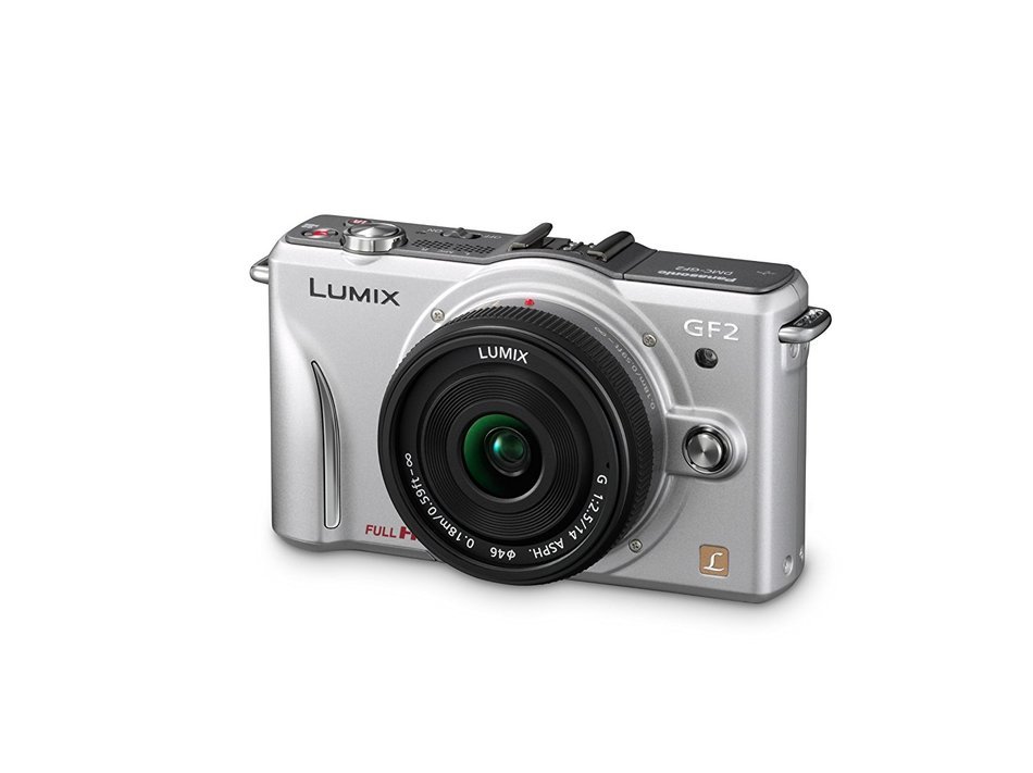 Panasonic Lumix DMC-GF2 12 MP Micro Four-Thirds Mirrorless Digital Camera with 3.0-Inch Touch-Screen LCD and 14mm... N4