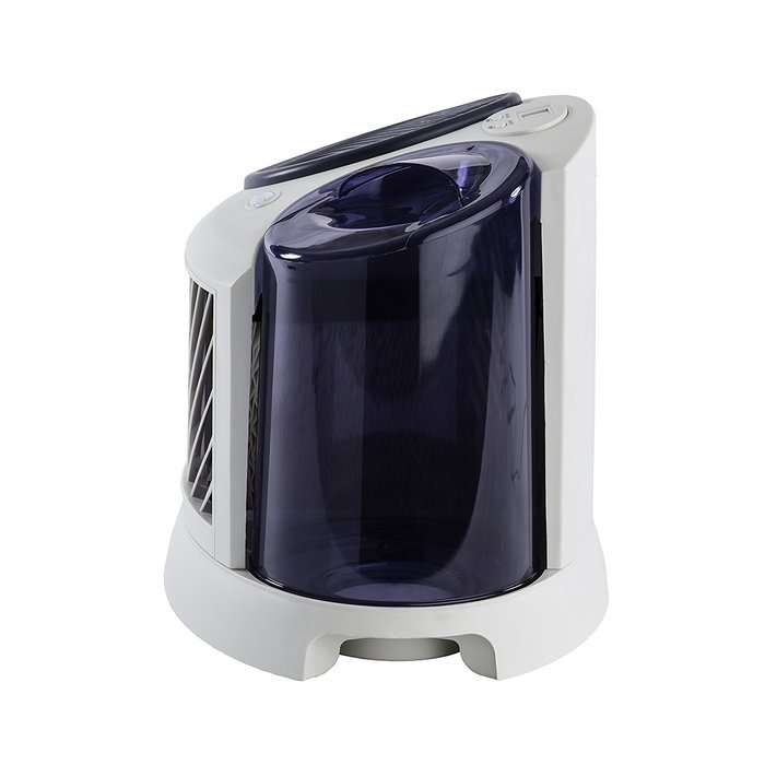AIRCARE 7D6 100 4-Speed Table Top Evaporative Humidifier, Grey