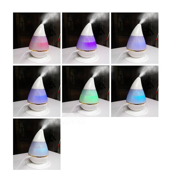 Mini Oil Diffuser Colorful USB Humidifier Cool Mist Air Purifier for Home Office Car N4