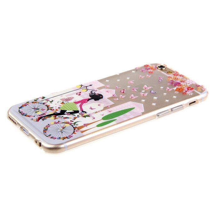 iPhone 6S Case,iPhone 6 6S Bling Glitter TPU Case,PHEZEN Mermaid Pattern Shiny Sparkling Glitter Flexible Soft... N27