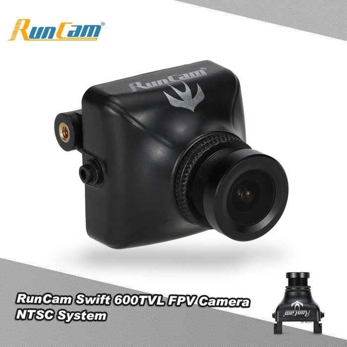 Goolsky RunCam Swift 600TVL FPV NTSC Camera 2.8mm Lens & Base Holder IR Blocked for QAV250 180 210 RC Quadcopter N3