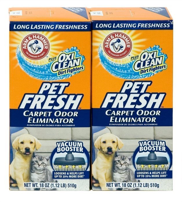 4 Pk, Arm & Hammer Pet Fresh Carpet Odor Eliminator Plus Oxi Clean Dirt Fighters