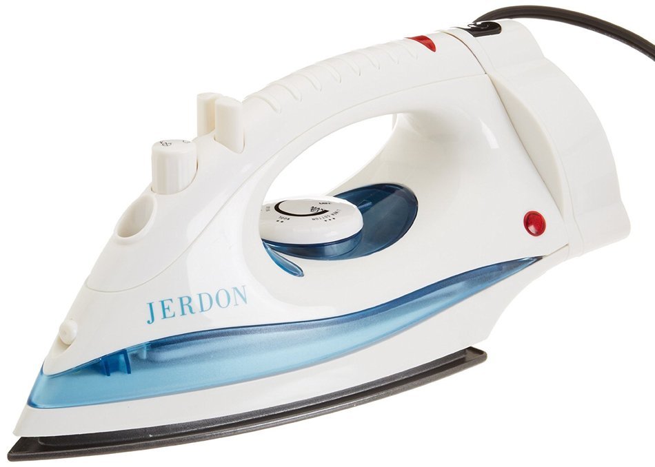 Jerdon J913W Iron with Dual Auto Off, Retractable Cord N2