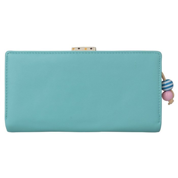 Spritech(TM) Women Girl PU Leather Clutch Wallet Credit Card Holder Zip Phone Handbag N50