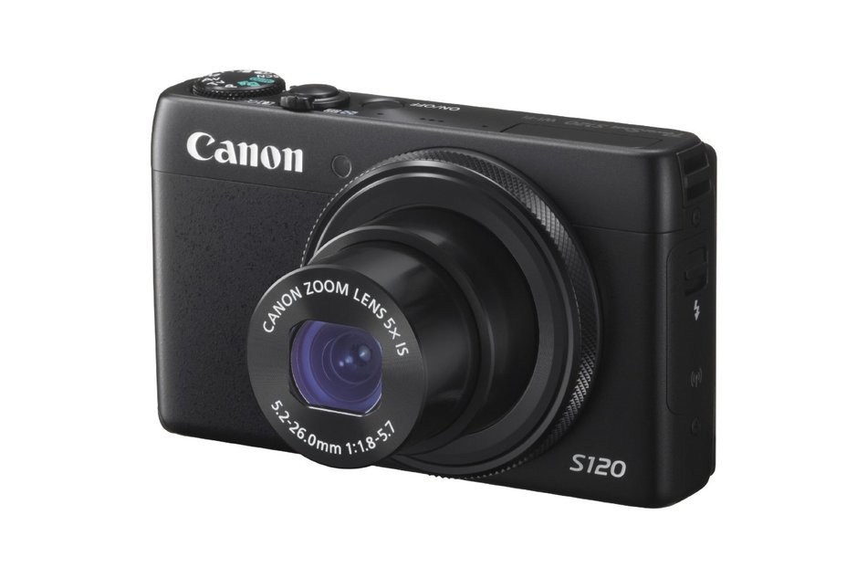 Canon PowerShot S120 12.1 MP CMOS Digital Camera with 5x Optical Zoom and 1080p Full-HD Video Wi-Fi Enabled N7