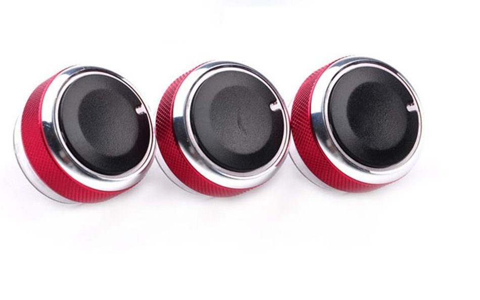 Yosa 3pcs/set Car Air Conditioning knob Installation heat control Switch AC Knob for FORD FOCUS 2 focus 3 car... N11